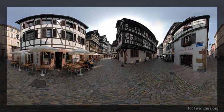 Panography in print mode Panography in print mode : Rue du bain aux plantes