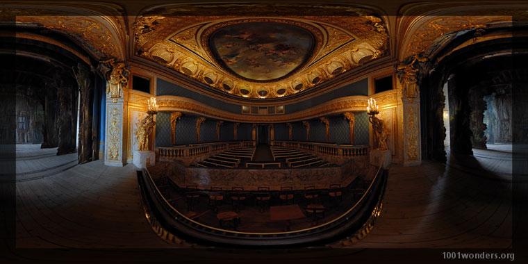 Panography in print mode : Petit Trianon [ Marie-Antoinette Theatre ]